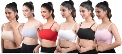 Rupatika Women Bralette Non Padded Bra(Multicolor)