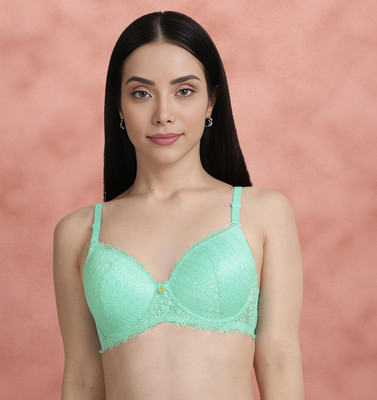 Susie Women Everyday Lightly Padded Bra(Green)