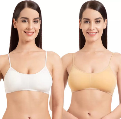 VS Beauti Bra 071 Women Everyday Lightly Padded Bra(White, Beige)