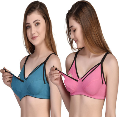 FASALVI Women Push-up Non Padded Bra(Multicolor)