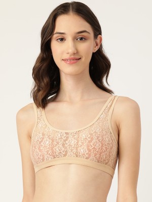 LEADING LADY Women Bralette Non Padded Bra(Beige)