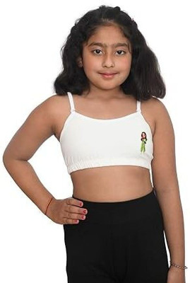 Suno Chanda Girls Training/Beginners Non Padded Bra(Green)