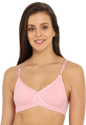 JOCKEY Women T-Shirt Non Padded Bra(Pink)