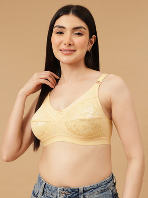 Clovia Women Full Coverage Non Padded Bra(Beige)