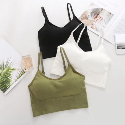 Ganesh Enterprises 646 FREEN SIZE BRA PACK OF 3 Women T-Shirt Lightly Padded Bra(Black, White, Green)