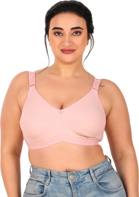 Winsure Women Full Coverage Non Padded Bra(Gold)
