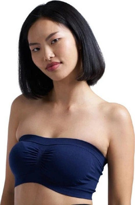 MUNNS & MARS Non Padded Bra (Dark Blue) Women Bandeau/Tube Non Padded Bra(Dark Blue)
