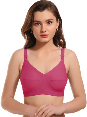 elina Full Coverage Bra for Women – Premium Quality with Unique Style and Comfort Women Minimizer Non Padded Bra(Red)