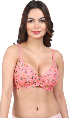 AMOUR SECRET Amour Secret Women's Lightly Padded T-Shirt Bra PDRK001 Women T-Shirt Lightly Padded Bra(Pink)