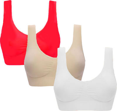 Brafee Women Sports Non Padded Bra(Multicolor)