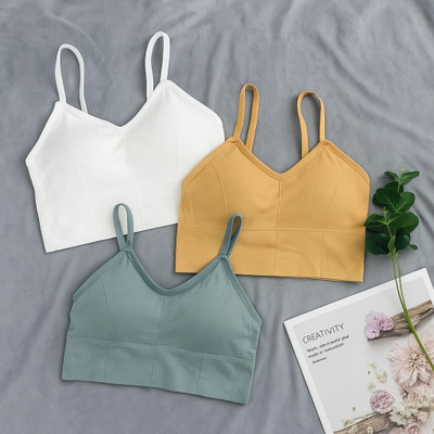 Us Fashion Sports Bra::T-shirt Bra::Bralette Bra Women Sports Lightly Padded Bra(Grey, White, Yellow)