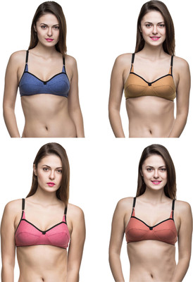 Docare 5Star Women Everyday Non Padded Bra(Multicolor)