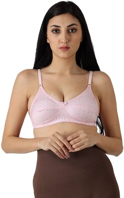 Loving Care Women Full Coverage Non Padded Bra / Non-Wired Regular Bra Women Full Coverage Non Padded Bra(Pink)