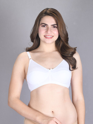 Lux Venus Venus Bra 162 Women Full Coverage Non Padded Bra(White)