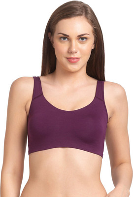 JULIET JS 90 WI Women Sports Non Padded Bra(Maroon)
