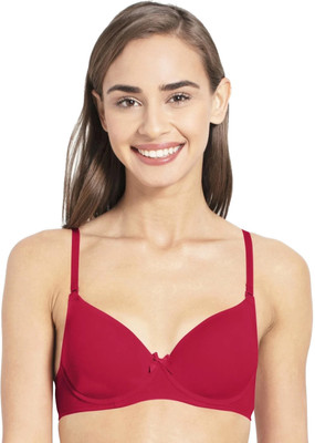 JOCKEY Women Everyday Heavily Padded Bra(Red)