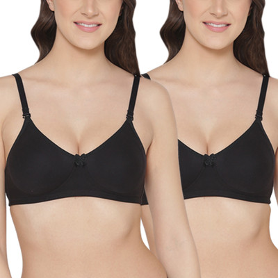 KOMLI Komli Side Shaper with Hidden Concealer Seamless Non-Padded Bra Women T-Shirt Non Padded Bra(Black)