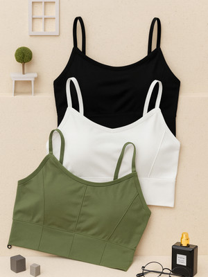 Fixfolk Women Everyday Lightly Padded Bra(Multicolor)