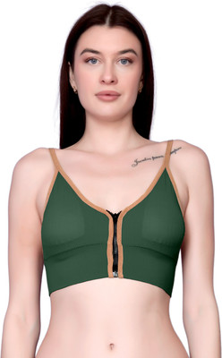 SHOBHYA BEAUTY Women Full Coverage Lightly Padded Bra(Green)