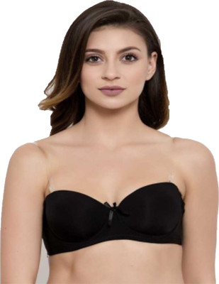ATTIRE OUTFIT Push Up Bra Women Push-up Lightly Padded Bra(Black)