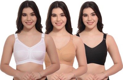 TEENPLUS Women Everyday Non Padded Bra(Multicolor)