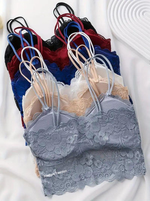 Restore Fashion 862 Women Bralette Lightly Padded Bra(Multicolor)