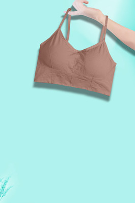 Vihrik No Women Everyday Lightly Padded Bra(Pink)