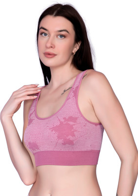 VIYES ENTERPRISE GBRA023 Women Full Coverage Lightly Padded Bra(Pink)
