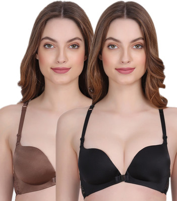 AMOUR SECRET PD8609 Women Push-up Lightly Padded Bra(Multicolor)