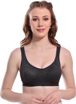 Viral Girl Women Full Coverage Non Padded Bra(Black)