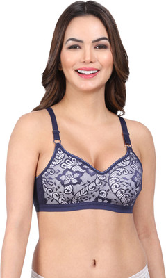 AMOUR SECRET Amour Secret Women's Non Padded T-shirt Bra B824 Women Everyday Non Padded Bra(Blue)