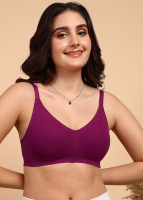 Dressberry Women Everyday Lightly Padded Bra(Maroon)