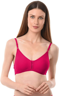 Vanila Women’s Non-Padded Non-Wired Everyday Bra Women Everyday Non Padded Bra(Pink)