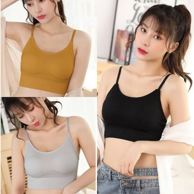 MAHEK CREATIVE Women T-Shirt Lightly Padded Bra(Yellow, Grey, Black)