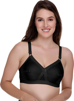 Salsa FIT-CROSS Women Full Coverage Non Padded Bra(Black)