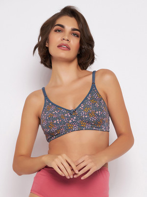 Clovia Women Full Coverage Non Padded Bra(Blue)