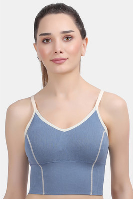 AMOUR SECRET Women Sports Lightly Padded Bra(Blue)