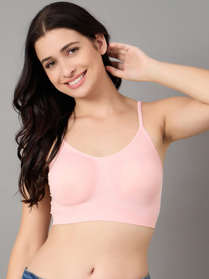 Dressberry Women Everyday Lightly Padded Bra(Pink)