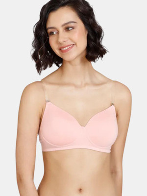 Bewild Women Everyday Lightly Padded Bra(Orange)