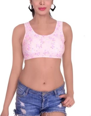 LADYCHOICE Girls T-Shirt Lightly Padded Bra(Pink)