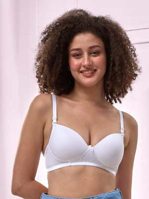 Lyra by Lux Lux Lyra Padded Bra 523 Women Push-up Heavily Padded Bra(White)