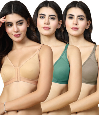 Docare DCFO280 Front Open Women Sports Non Padded Bra(Multicolor)