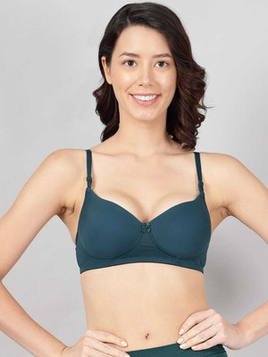 PANBRAWOUN Women Full Coverage Lightly Padded Bra Women Everyday Lightly Padded Bra(Blue)