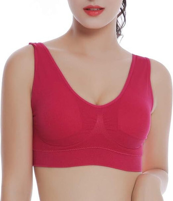 EOP Women Sports Lightly Padded Bra(Maroon)