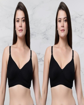 In Care LINGERIE SUHANA2 Women Everyday Non Padded Bra(Black)