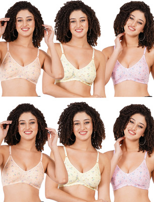 FigureFit Reshma Women Everyday Non Padded Bra(Multicolor)
