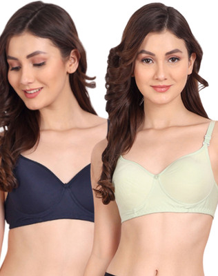 Liigne Women Full Coverage Lightly Padded Bra(Multicolor)