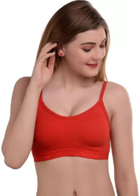oxy Women Everyday Non Padded Bra(Red)