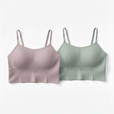 Wisetie Stylish Bra For Women Women Everyday Lightly Padded Bra(Purple, Green)