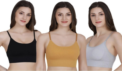 REYCONA fANCY FREE SIZE BRA Women Everyday Lightly Padded Bra(Multicolor)